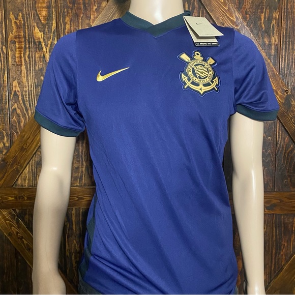 Nike Dri-FIT S.C. Corinthians 2021/22 Stadium Third Soccer Jersey Small DB5906 - Picture 1 of 4
